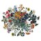 40 Pieces Vintage Natural Stickers, Pretty Floral Decorative Retro Decals Adhesive Watercolor Aesthetic Trendy for Scrapbook Laptop Skins Album DIY Craft Daily Planner